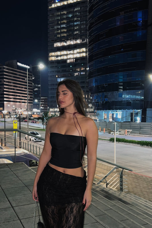Top Strapless lycra
