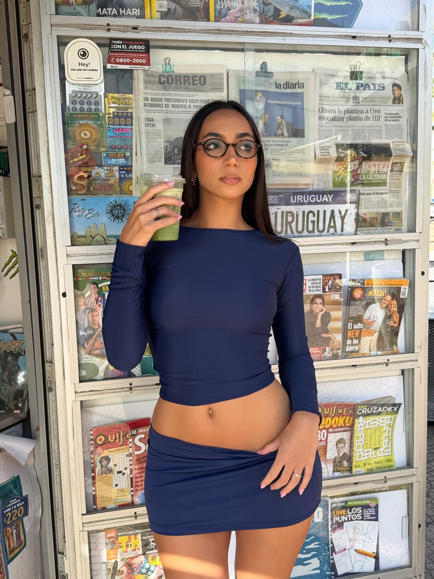 Blusa lycra manga larga